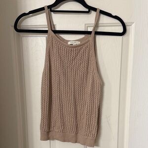 Z Supply Beige Knit Camisole